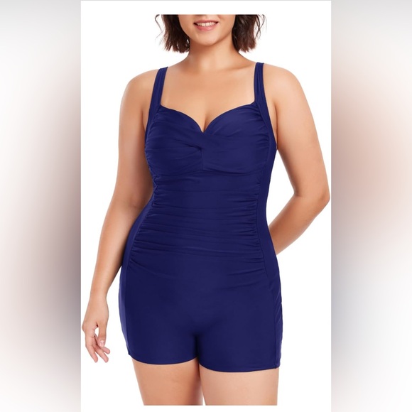 Ocean Blue Other - Elegant Blue Women's One Piece Swimsuit
